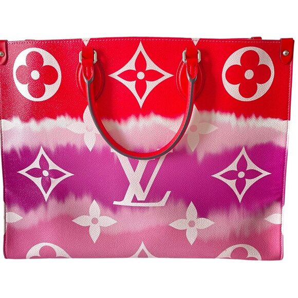 Louis Vuitton Monogram Escale Onthego GM Rouge Limited edition - Picture 1 of 9